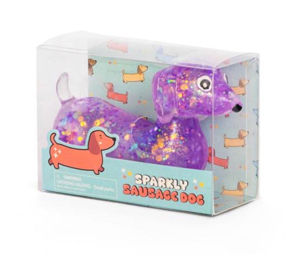 Sparkly Squishy Sausage Dog