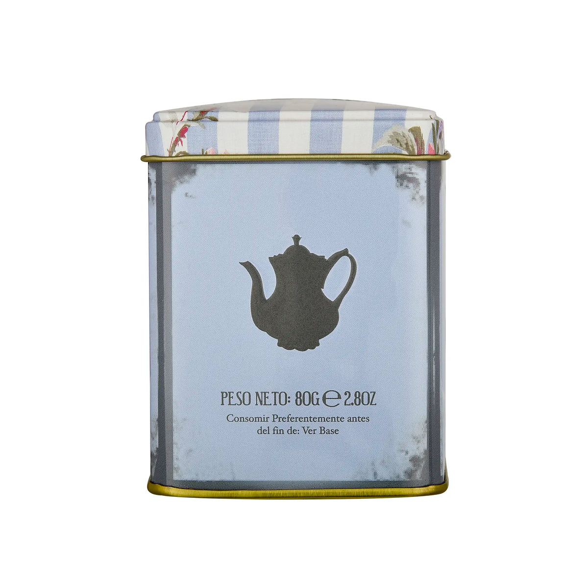 Vintage Floral 40 Teabag Tin - Earl Grey