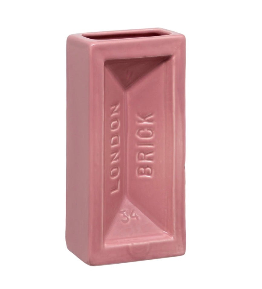 London Brick Vase (Pink)