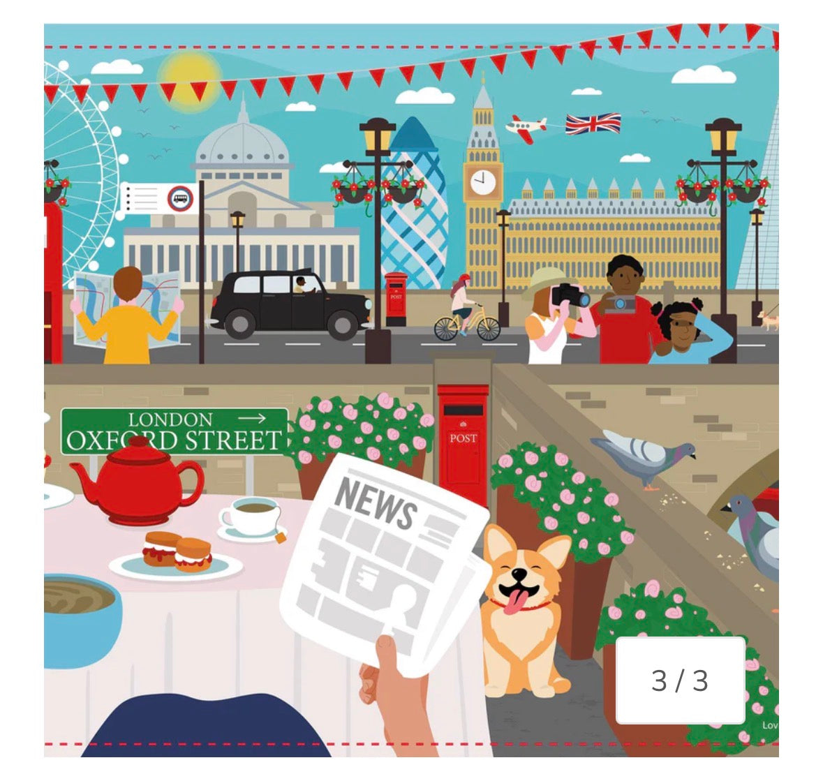 London Life 150 Piece Mini Puzzle in a Tube