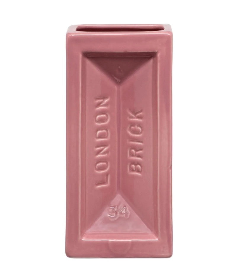 London Brick Vase (Pink)