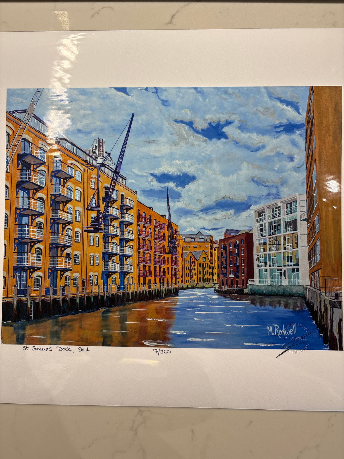 Magnus Rodwell - St Saviours Dock 17/360