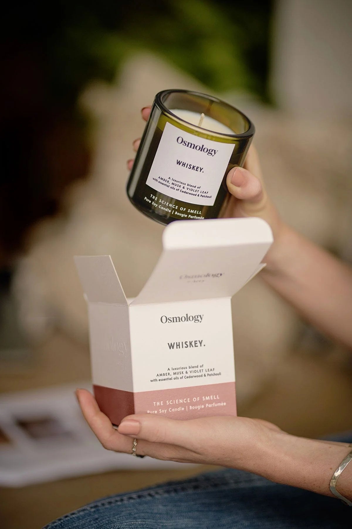 Osmology Whiskey Scented Candle