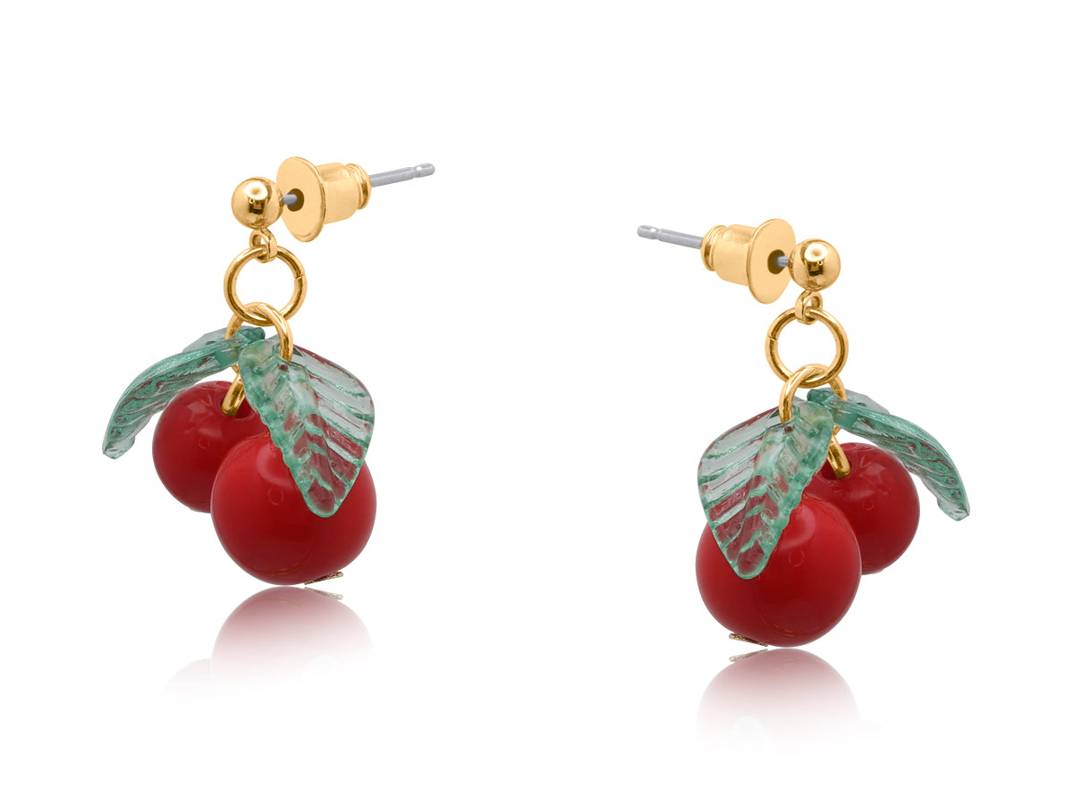 Hortense Small Cherry Earrings 3740