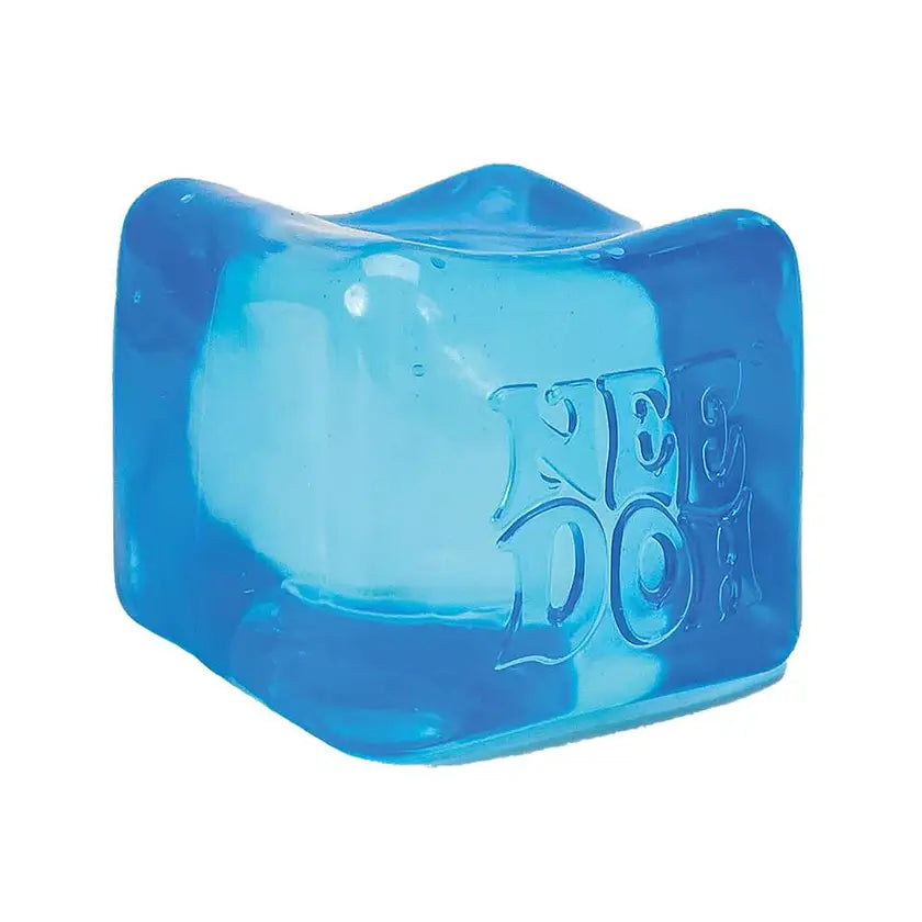 NeeDoh Niceberg Large Cube Solid Squish Fidget Toy