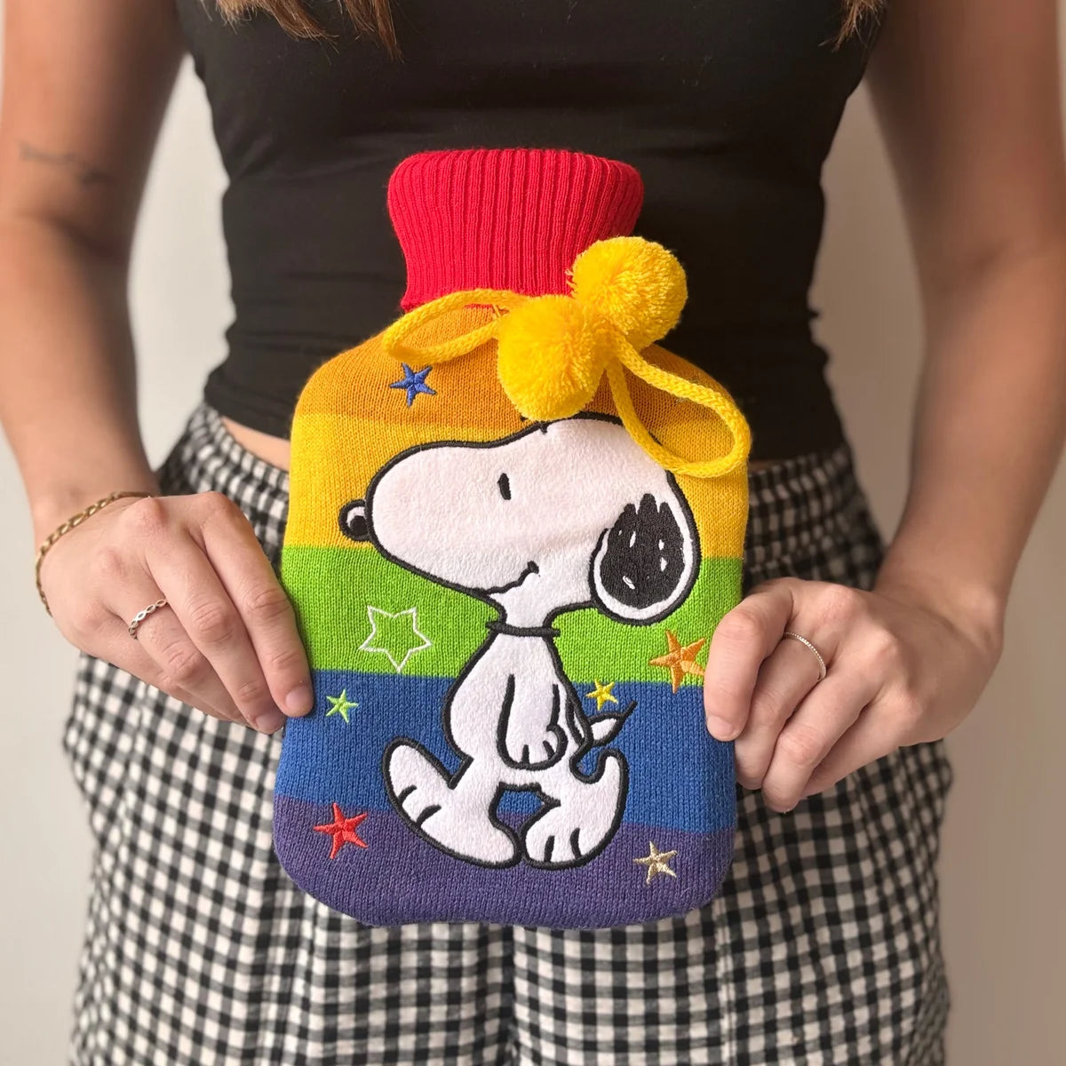 Peanuts Snoopy Rainbow Water Bottle