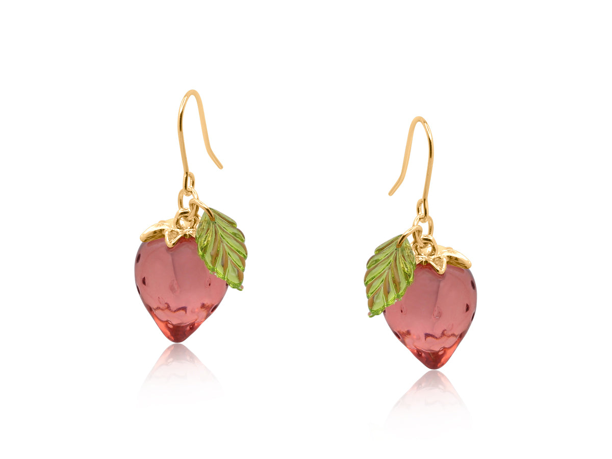 Yagoda Strawberry Drop Earring