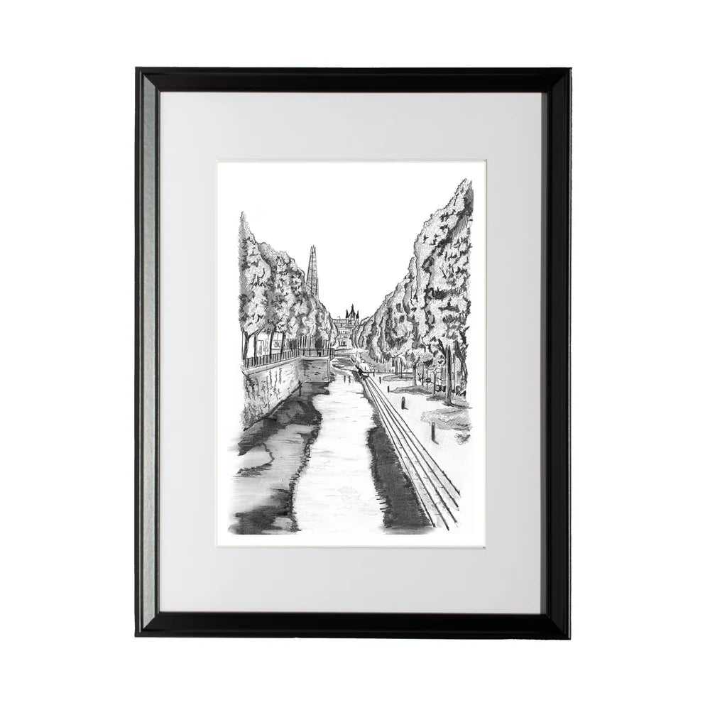 Ornamental Canal a Summers Day | Wapping - Magnus Rodwell