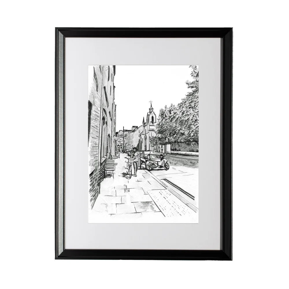 Bermondsey Street Pencil Drawing - Magnus Rodwell