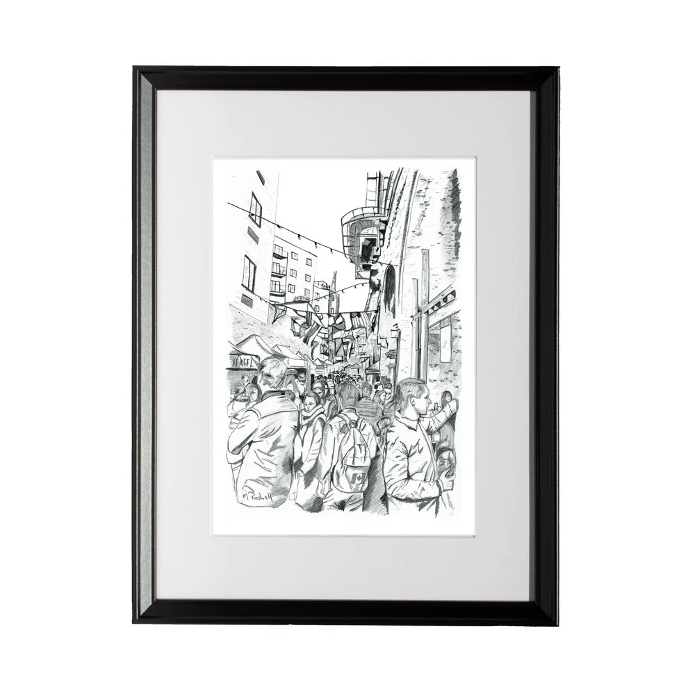 Maltby Street Market | Giclee - Magnus Rodwell