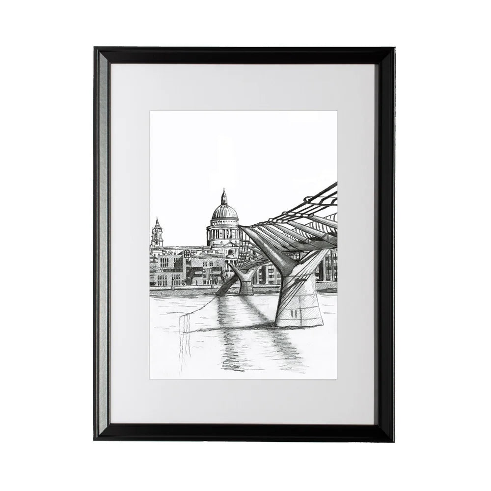 St Pauls Cathedral Pencil Drawing - Magnus Rodwell