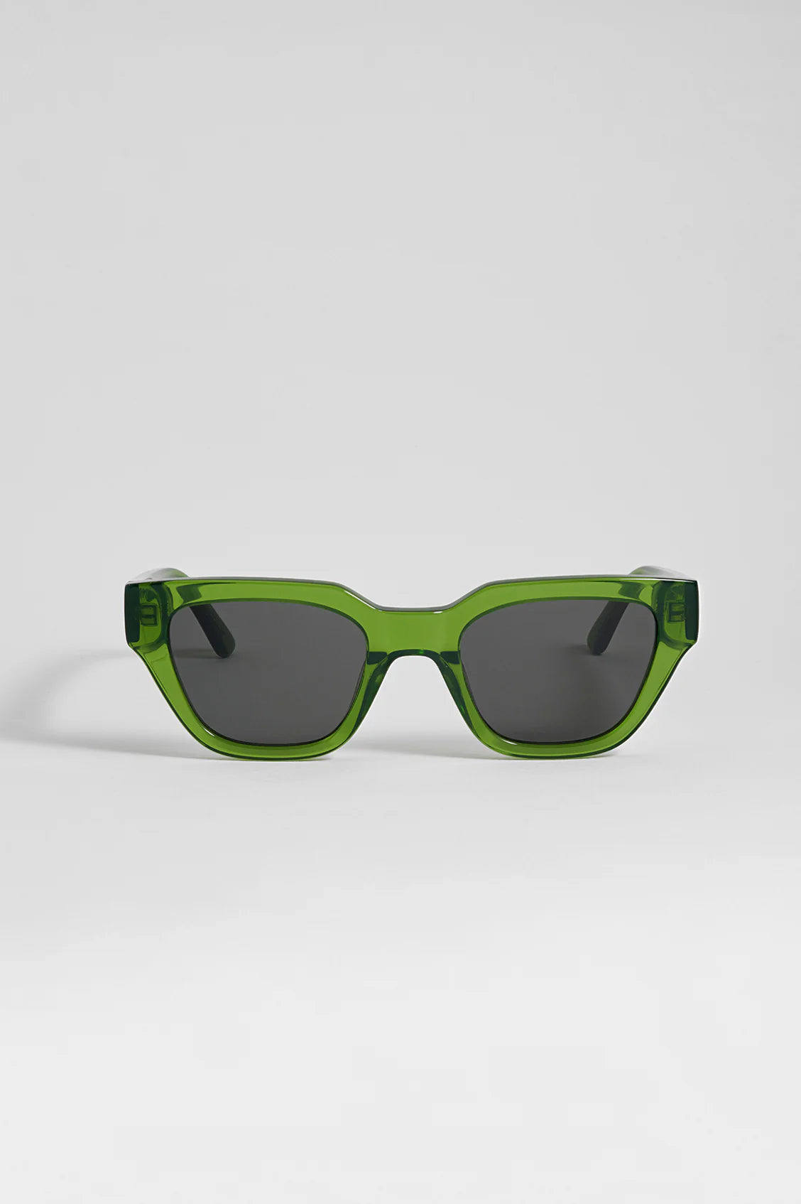 Transparent Green Paris Cat-Eye Women’s Sunglasses