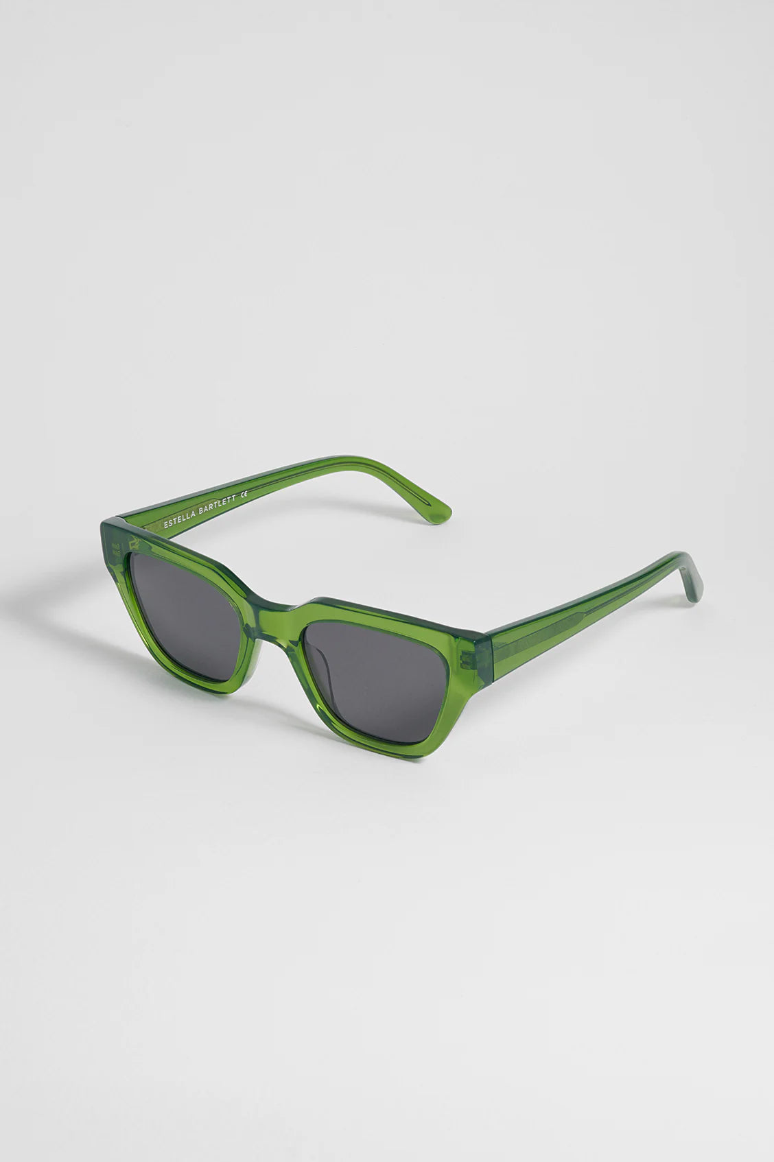 Transparent Green Paris Cat-Eye Women’s Sunglasses
