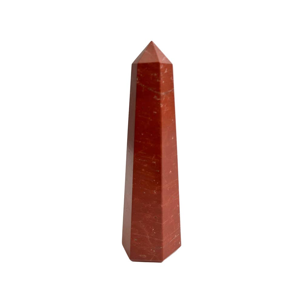 Obelisk Tower, 8-10cm: Rose Quartz