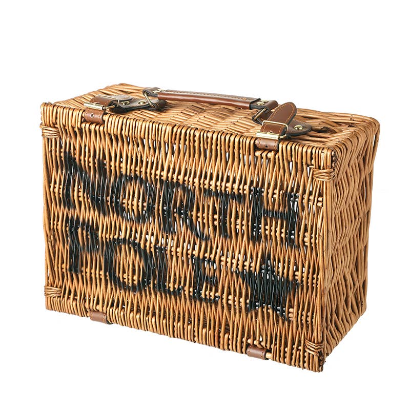 Christmas -WILLOW NORTH POLE BASKET (aT)