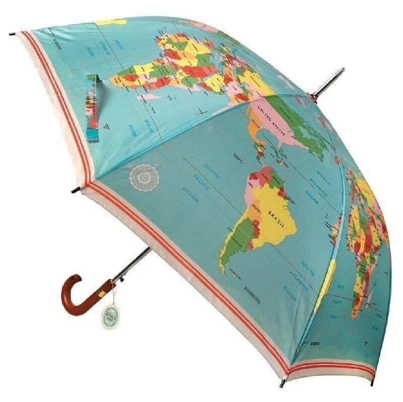 Adult Umbrella - World Map