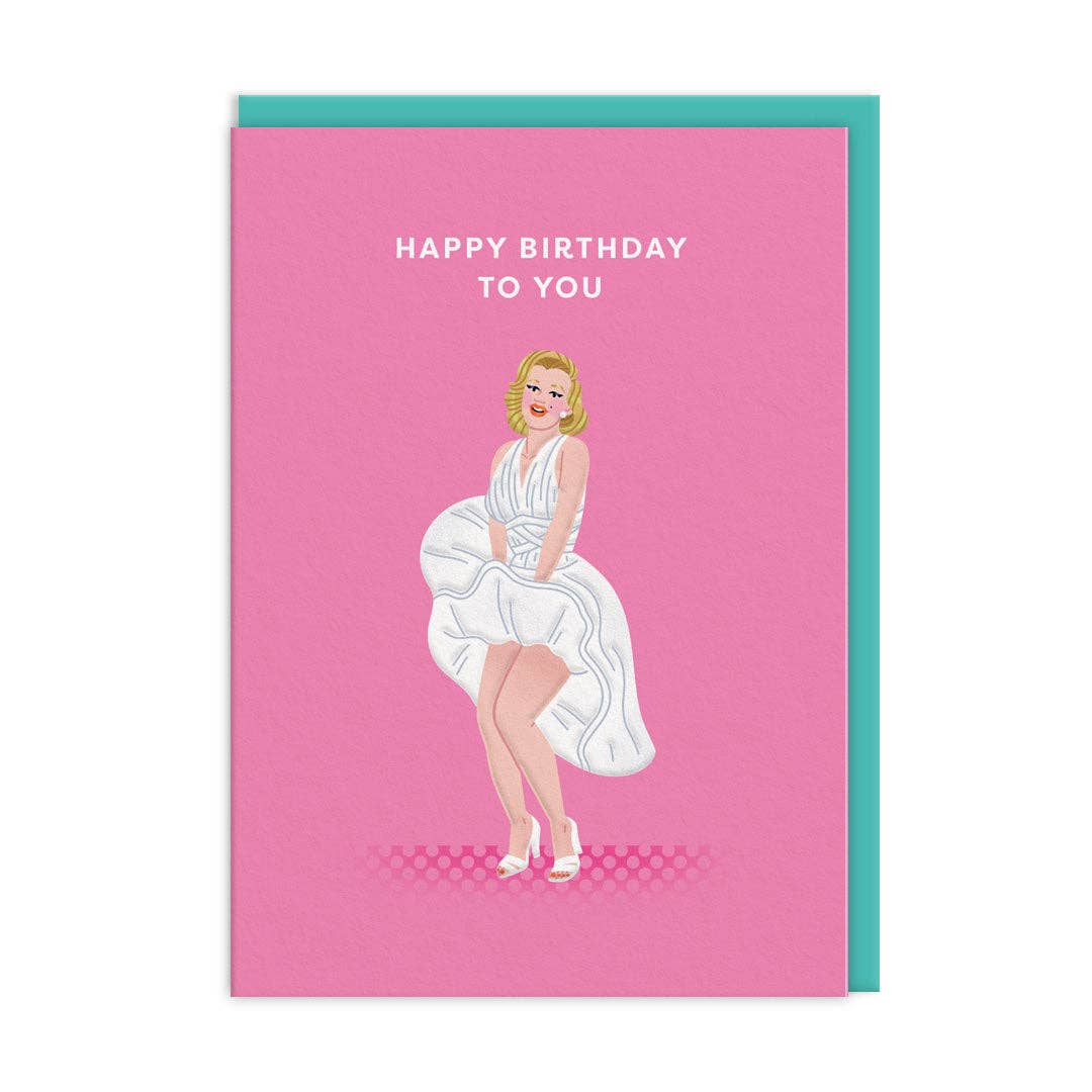 Marilyn Monroe Greeting Card (13344)
