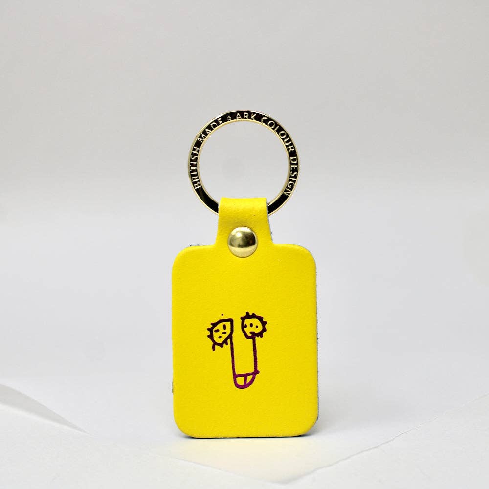 Willy Key Fobs: Pale Pink