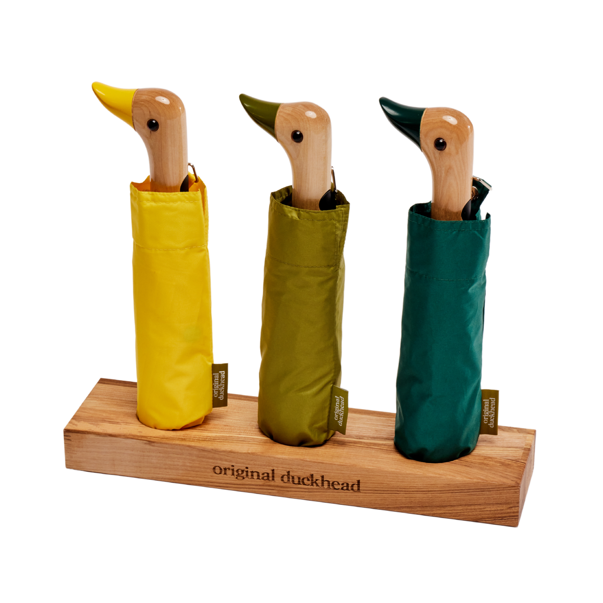 Solid Colours Forest/Olive/Yellow Duck Umbrellas