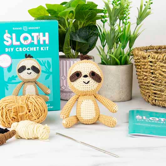 DIY Crochet Kits - Sloth