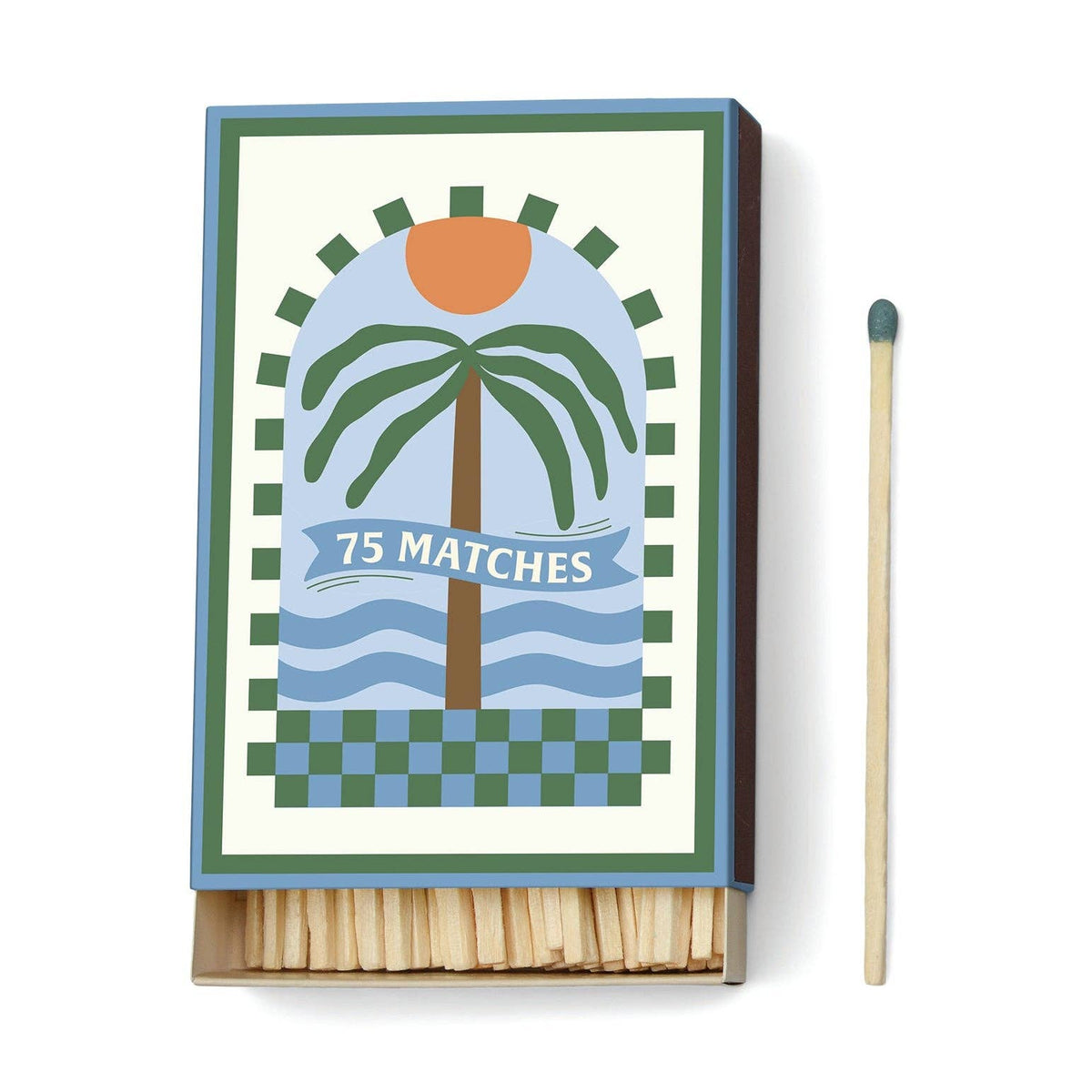 Paddywax A Dopo Boxed Matches &quot;Palm Tree&quot; - 75 matches