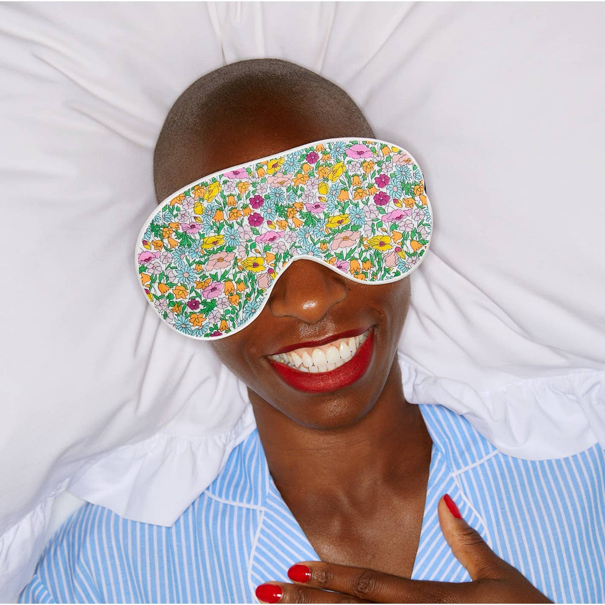 Liberty Lavender Eyemask - Poppy Forest: With Lavender