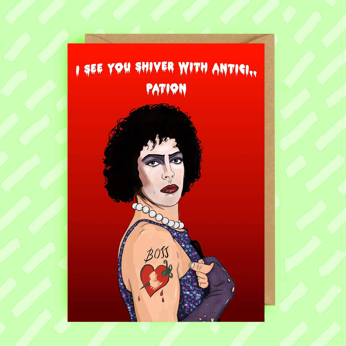 Rocky Horror Picture Show card | Dr. Frank-N-Furter Musical
