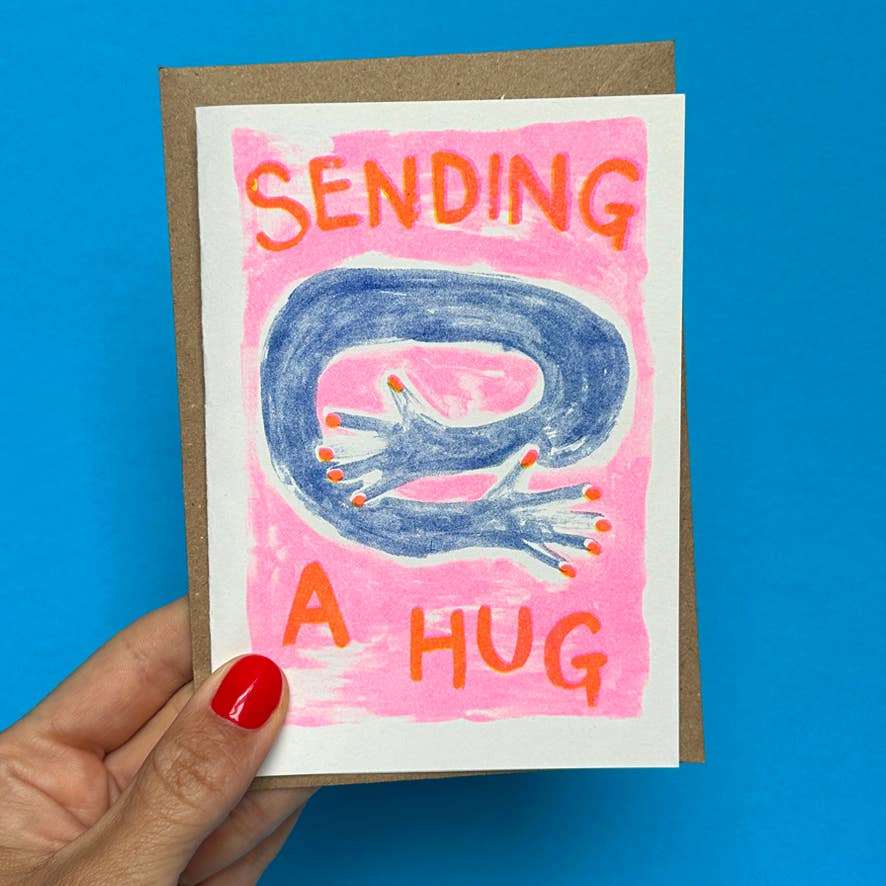 Thinking of you Card | Sympathy Card | Riso Card