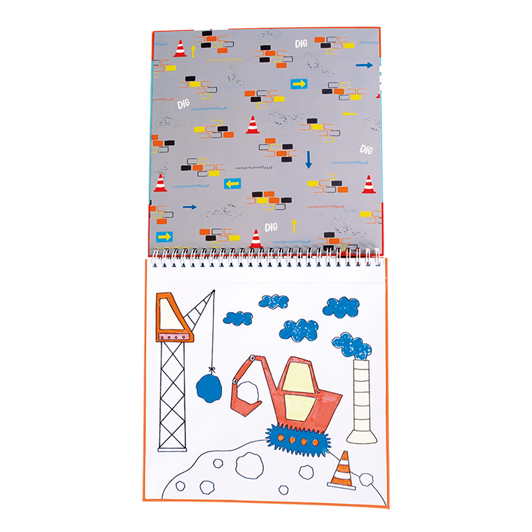 Construction Magic Colouring Fun