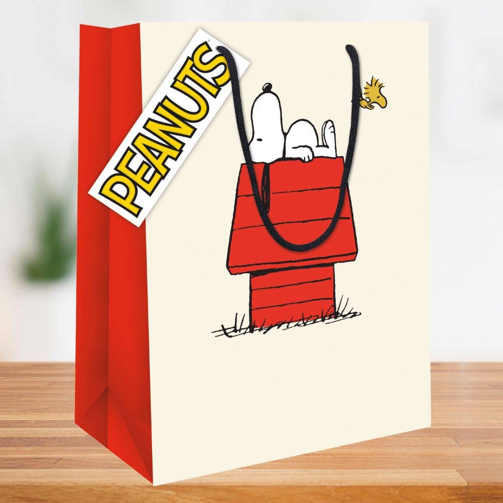 PEANUTS SNOOPY MEDIUM GIFT BAG