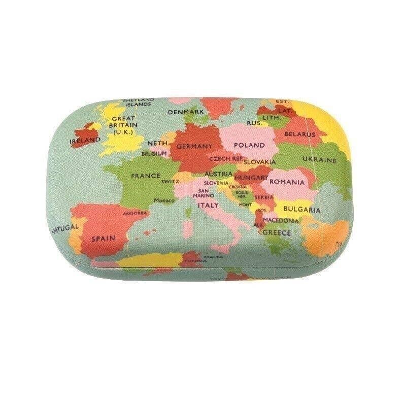 Mini Travel Case - World Map