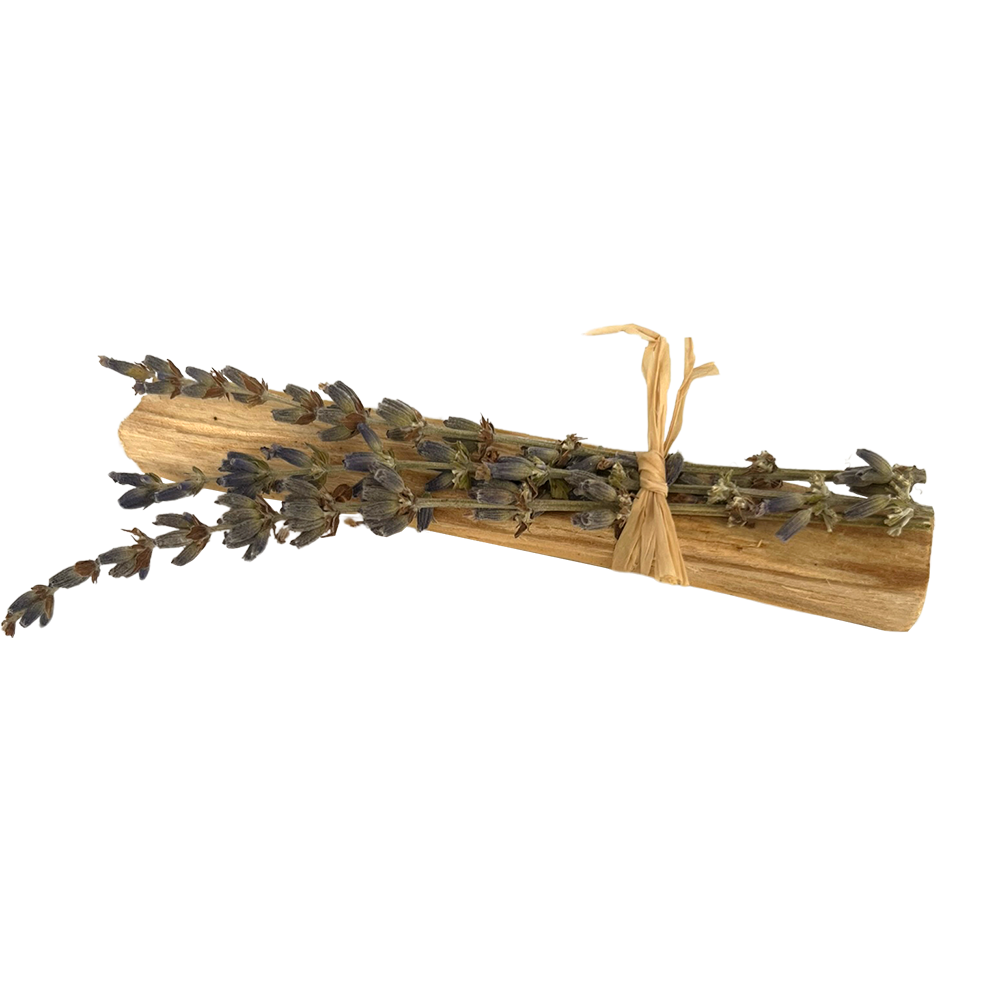 Mini Smudge Cluster, Palo Santo with Lavender 4&quot;