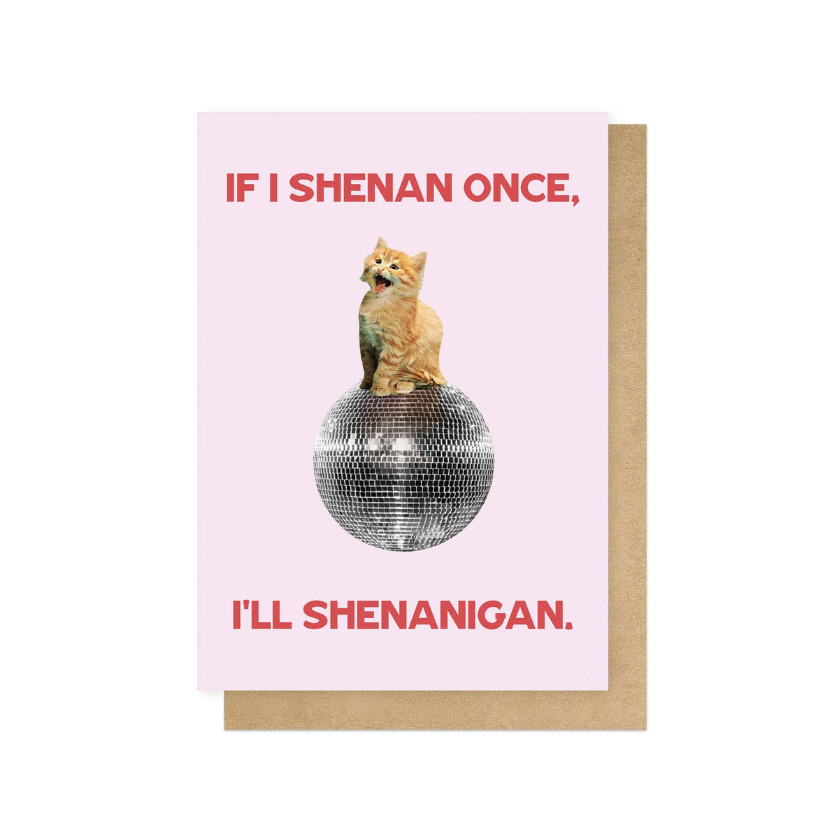 Shenanigan Greetings Card: Cello-Free