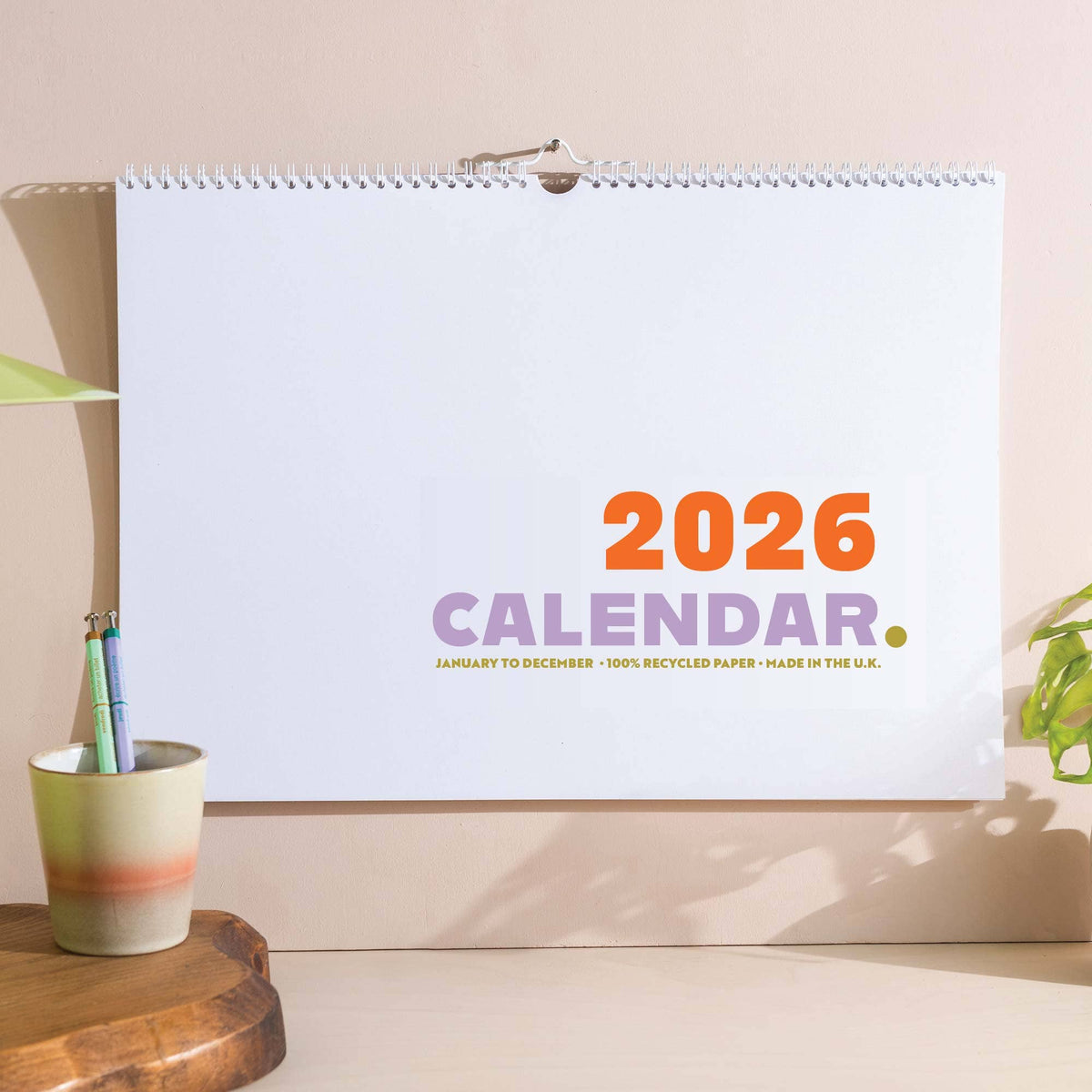 2026 Colour Pop | A3 Calendar