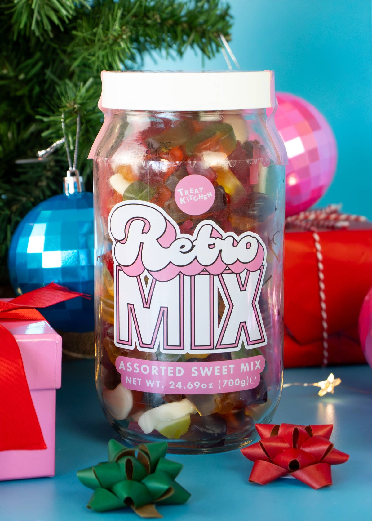 Retro Pick & Mix Sweets Gift Jar (700g)