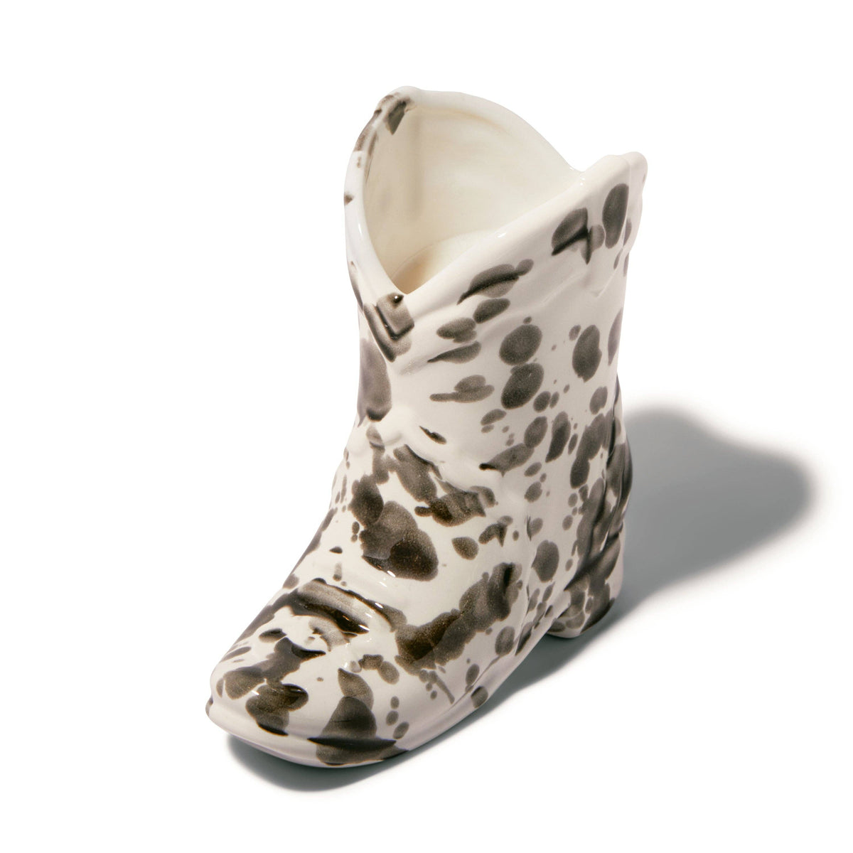 Paddywax Nashville Ceramic Boot Candle - Palo Santo Suede