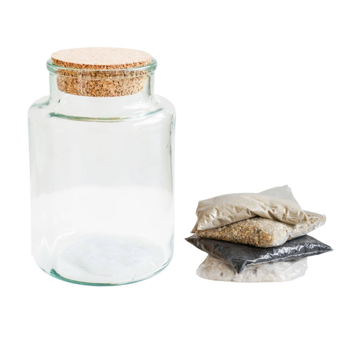 Bottle Shape Large Terrarium DIY Kit  H26.5cm W19cm