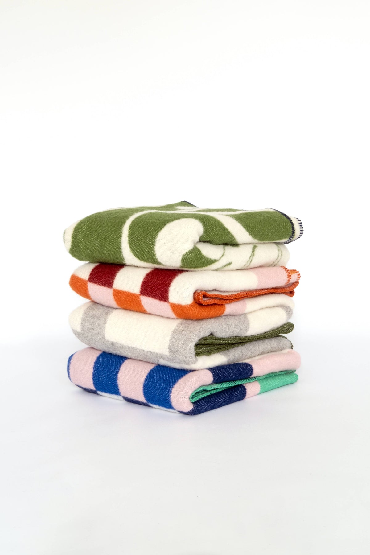 Wool Throw Blanket: Deko Grey