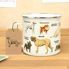 Dogs Enamel Mug