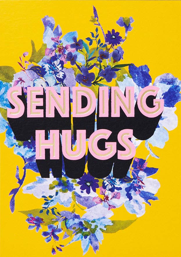 Sending Hugs Greeting Card