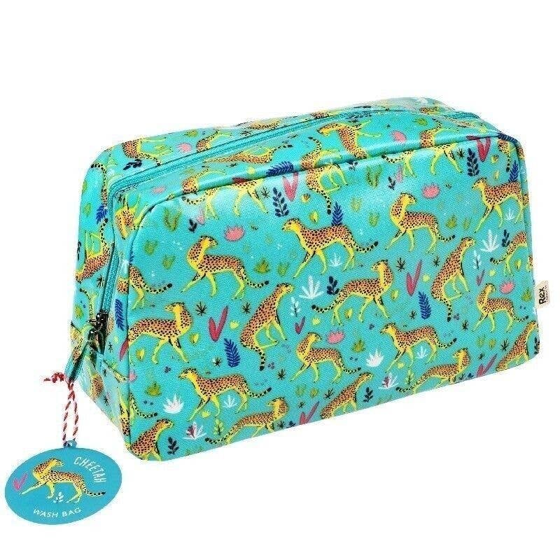 Travel Wash Bag - Cheetah