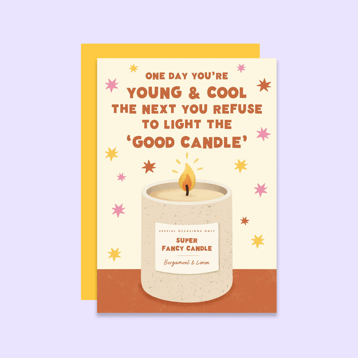 Fancy Candle Birthday Card | The Good Candle Funny Birthday