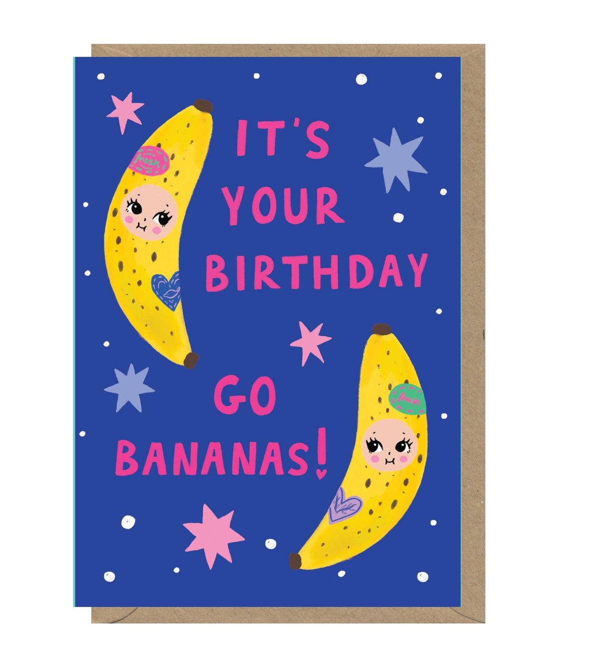 QUACK8 Go Bananas Birthday Card