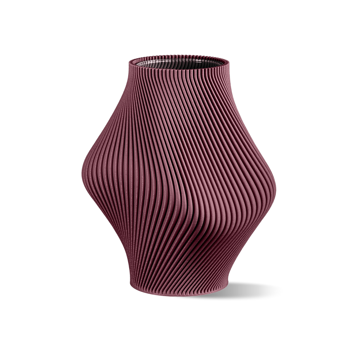 Bloz—16 Vase: Charcoal