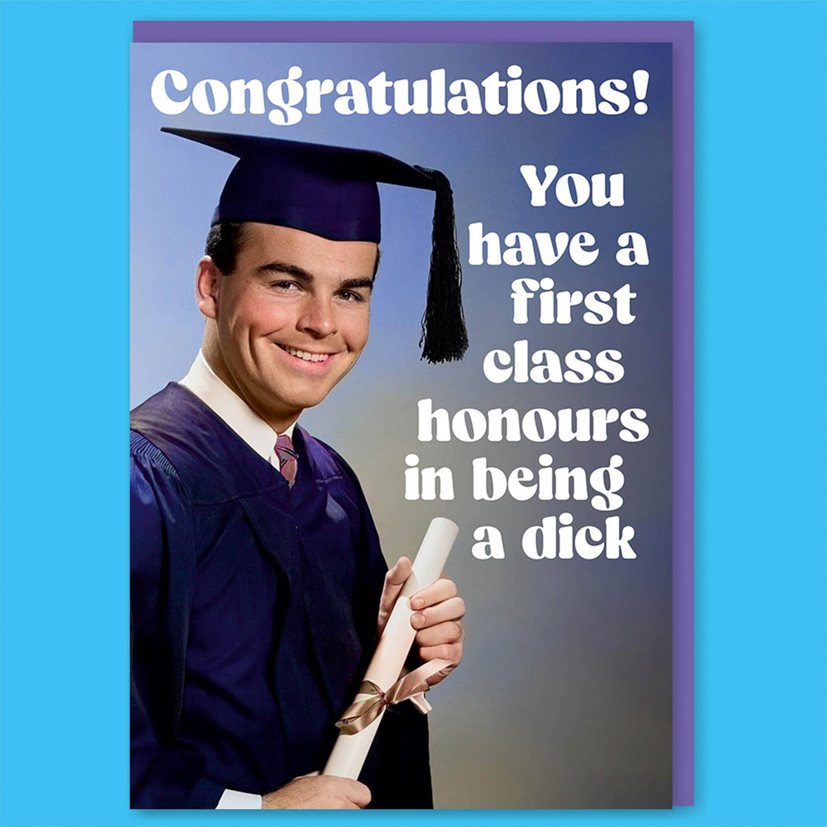First class honours Greeting Card