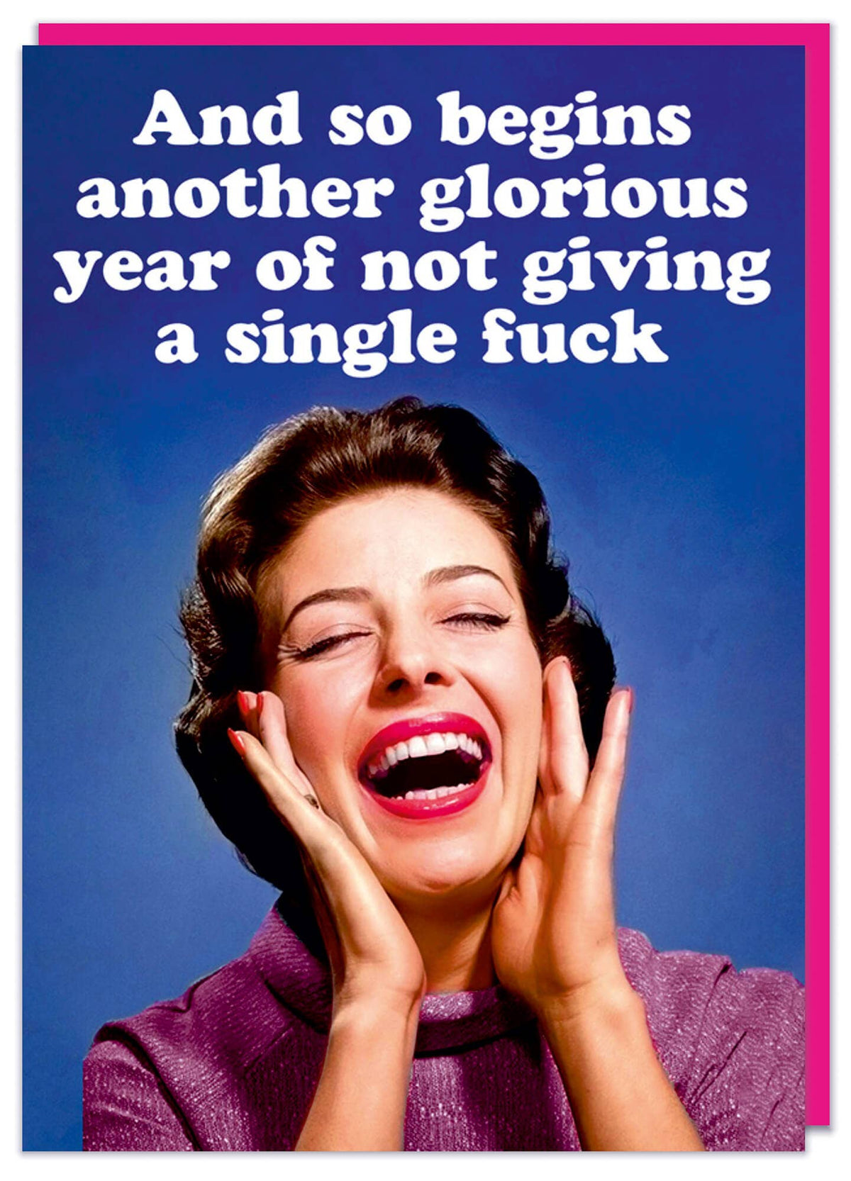 And begins another year Greeting Card