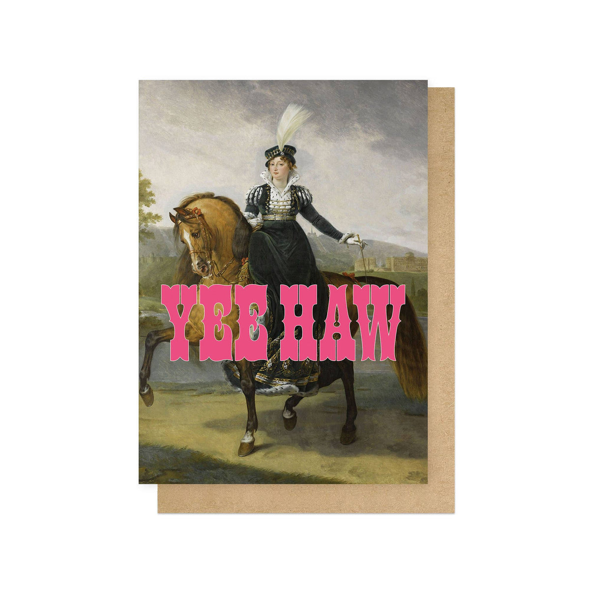 Yee Haw Greetings Card: Cello-Free