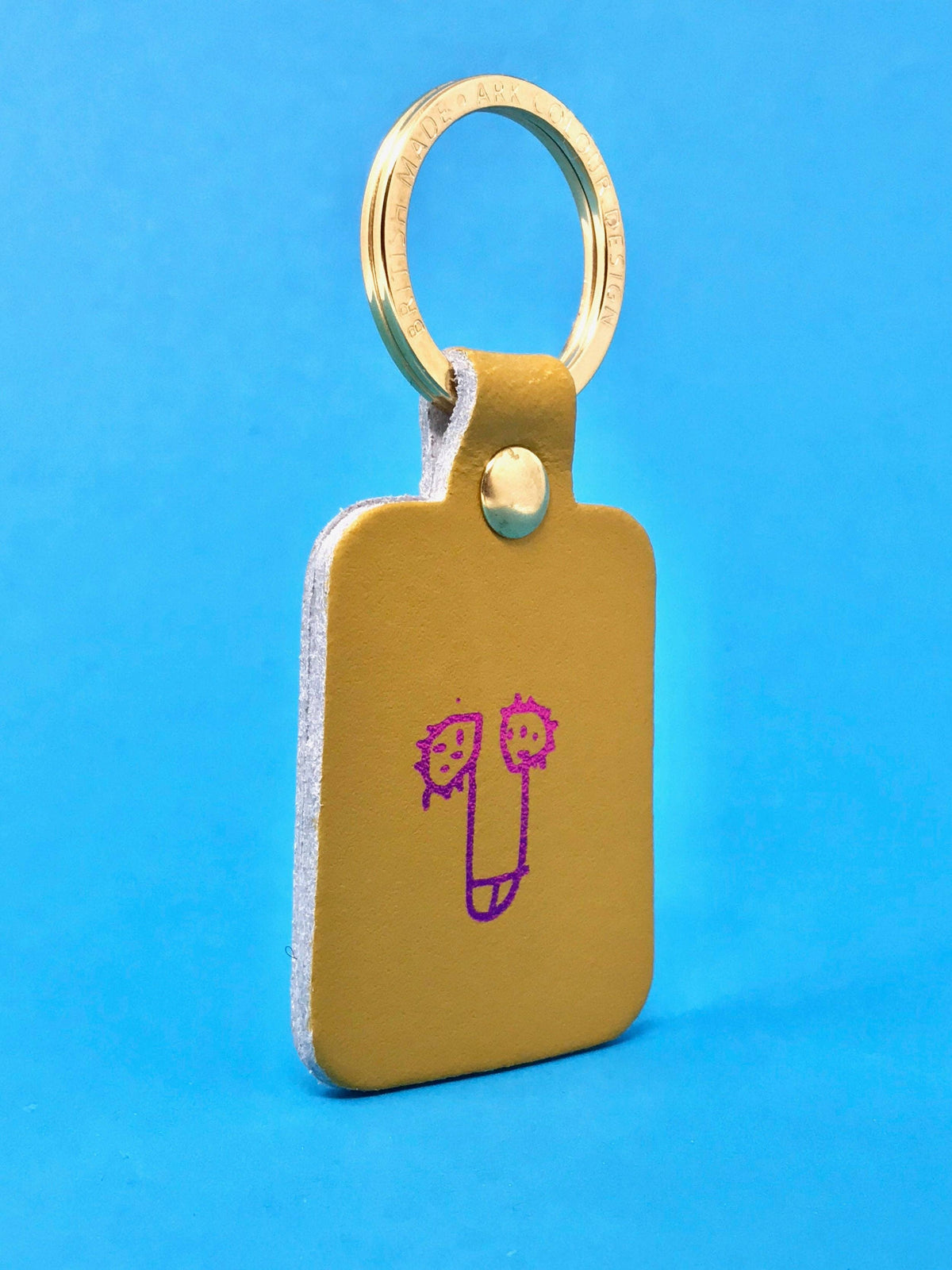Willy Key Fobs: Pale Pink