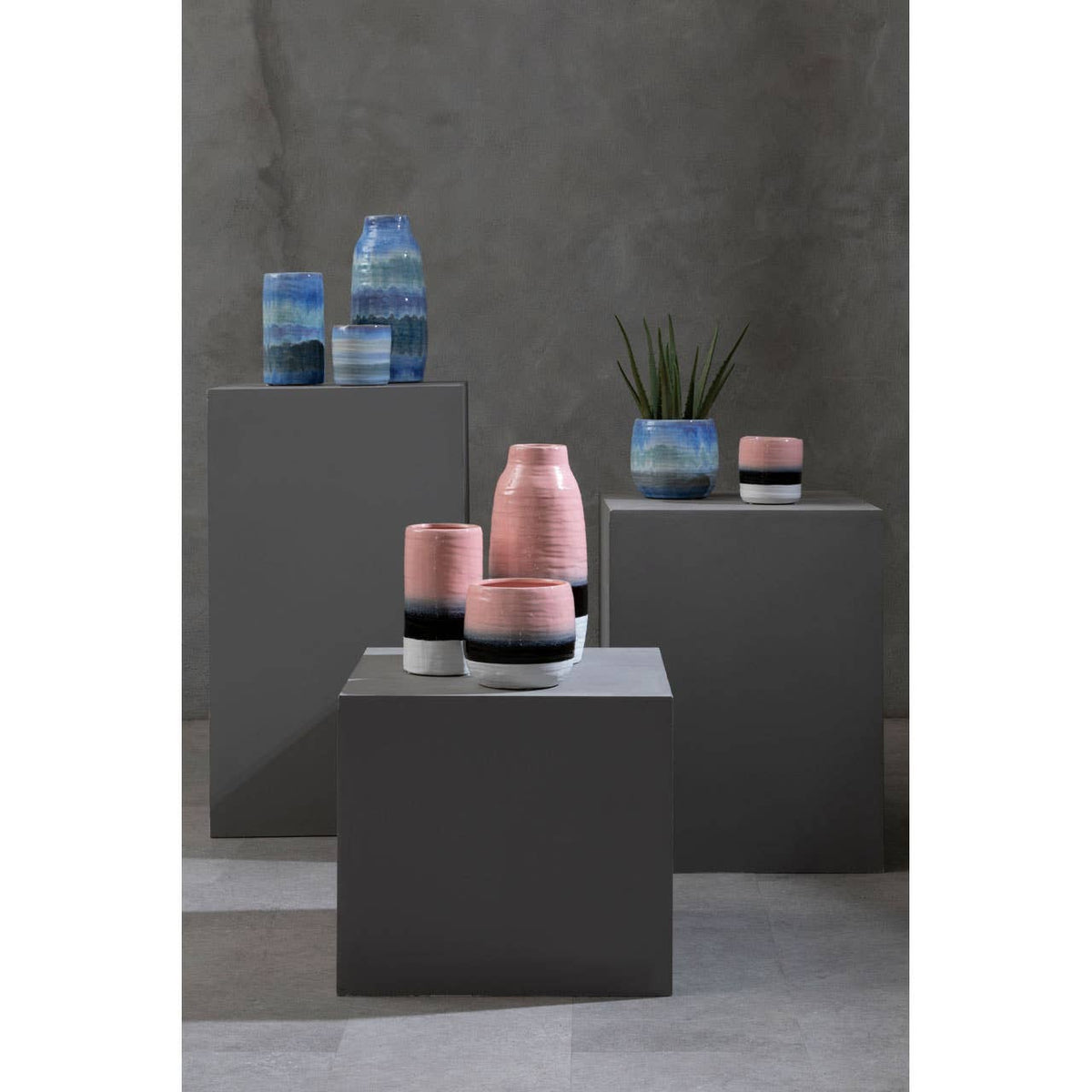 Caldera Large Tie Dye Effect Planter