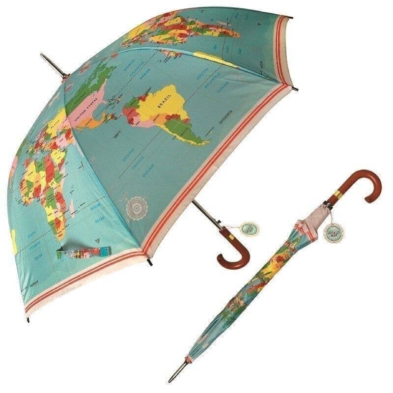 Adult Umbrella - World Map